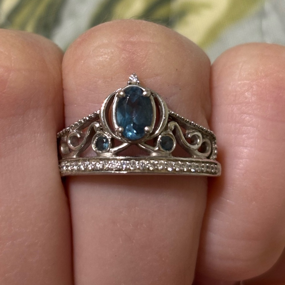 Zales Disney Cinderella Princess Ring